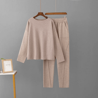 Arisha - Pullover - und Hosen - Set - Sets - Grau - Müller Mode