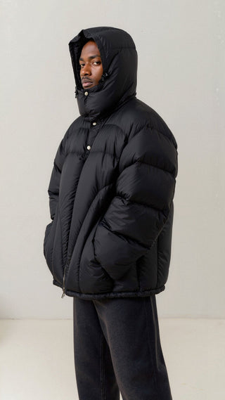 Ariyan - Warme Winterparka - Jacke für Herren - mit Kapuze - Winterjacken - Schwarz - Müller Mode