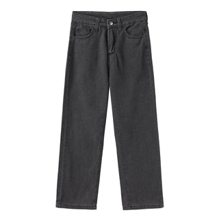Arlys Gerade Jeans mit hoher Taille - Jeans - Schwarz - Müller Mode