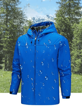 August - Regenjacke für Männer - Leichte Jacken - Schwarz - Müller Mode