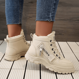 Belinda - Winterstiefel - Warme Stiefel - Stiefel - Weiß - Müller Mode