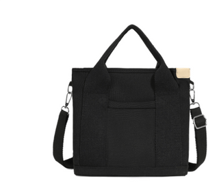 Belleann - Canvas - Tragetasche - Schultertaschen - Schwarz - Müller Mode