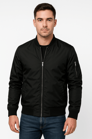 Benjamin Leichte Bomberjacke - Bomberjacken - Schwarz - Müller Mode