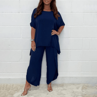 Bente - Set - Eleganz und Komfort - Atmungsaktive Viskose - Sets - Grau - Müller Mode