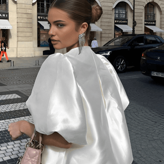 Bethany - Bluse - Bauschiges Oberteil - Bluse - Weiß - Müller Mode