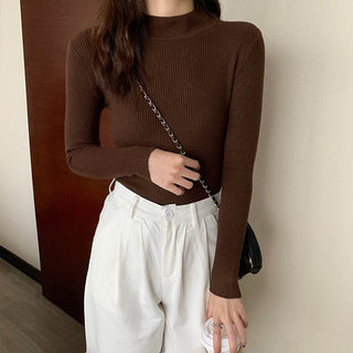 Birmadeth - Strickpullover - Slim - Fit - Stil - Strickwaren - Braun - Müller Mode