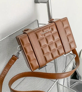 Blake - Box - Förmige Tasche - Unisex Crossbody - Schultertaschen - Braun - Müller Mode