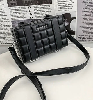 Blake - Box - Förmige Tasche - Unisex Crossbody - Schultertaschen - Schwarz - Müller Mode