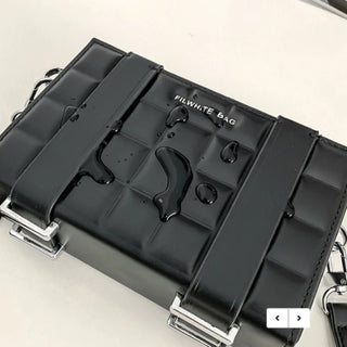 Blake - Box - Förmige Tasche - Unisex Crossbody - Schultertaschen - Weiß - Müller Mode