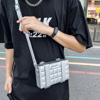 Blake - Box - Förmige Tasche - Unisex Crossbody - Schultertaschen - Weiß - Müller Mode