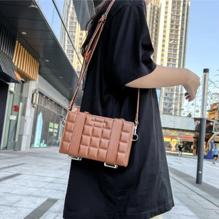 Blake - Box - Förmige Tasche - Unisex Crossbody - Schultertaschen - Weiß - Müller Mode