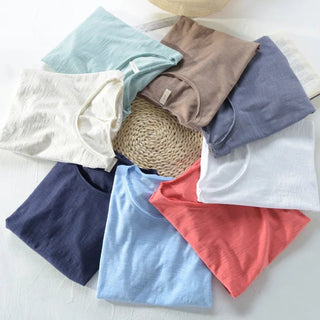 Boris V - Ausschnitt T-Shirt - Hemden - Himmelblau - Müller Mode