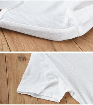 Boris V - Ausschnitt T-Shirt - Hemden - Himmelblau - Müller Mode