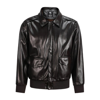 Bowen Vintage Lederjacke - Lederjacken - Braun - Müller Mode
