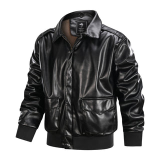Bowen Vintage Lederjacke - Lederjacken - Schwarz - Müller Mode