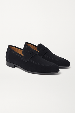 Brayden Wildleder Loafer - Loafers - Schwarz - Müller Mode