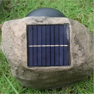BrightStone - Solar - LED - Lampe - Außenbeleuchtung - Grau - Müller Mode