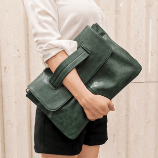 Caitlin - Rechteckige Handtasche - Handtaschen - Grün - Müller Mode
