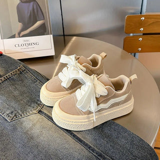 Cameron - Lässige Turnschuhe für Kinder - Plateau - Stil - Sneakers - Khaki - Müller Mode