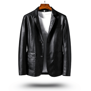 Carsten Klassische Lederjacke - Lederjacken - Schwarz - Müller Mode