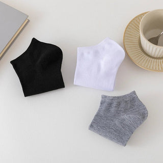 Charlie - Einfarbige Knöchelsocken - Atmungsaktive Unisex - Socken - Zubehör - Schwarz - Müller Mode