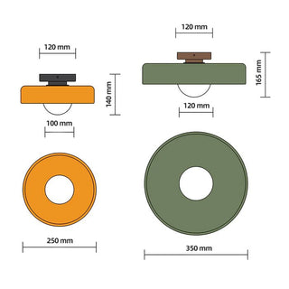 CircleLight - Moderne Deckenleuchte - Dekorative Leuchte - Deckenleuchte - Weiß - Müller Mode