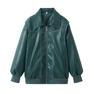 Clementine Übergroße Jacke - Leichte Jacken - Grün - Müller Mode