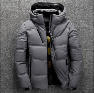 Colden - Winter - Daunenjacke - Kapuzenstil - Pufferjacken - Dunkelgrau - Müller Mode