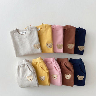 CubCouture - Jogging - Set für Ihr Kleinkind - Bärenset - Kinder - Braun - Müller Mode