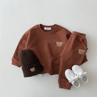 CubCouture - Jogging - Set für Ihr Kleinkind - Bärenset - Kinder - Braun - Müller Mode