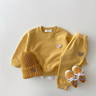 CubCouture - Jogging - Set für Ihr Kleinkind - Bärenset - Kinder - Gelb - Müller Mode