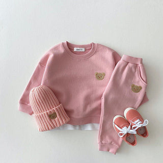 CubCouture - Jogging - Set für Ihr Kleinkind - Bärenset - Kinder - Hellrosa - Müller Mode