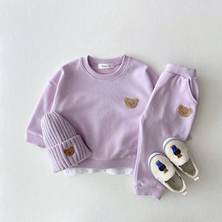 CubCouture - Jogging - Set für Ihr Kleinkind - Bärenset - Kinder - Hellrosa - Müller Mode