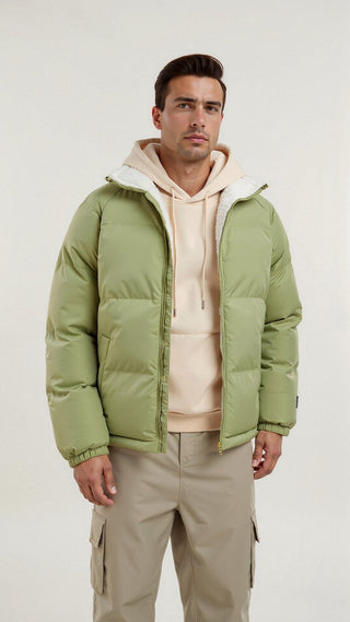 Cyrusteem - Warme Pufferjacke für Herren - Winter - Winterjacken - Braun - Müller Mode