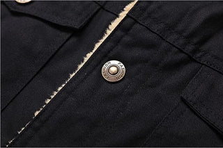 Dan - Bomberjacke - Jeansjacke - Bomberjacken - Dunkelgrau - Müller Mode