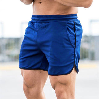 Daniel Sportliche Shorts mit Kordelzug - Shorts - Blau - Müller Mode