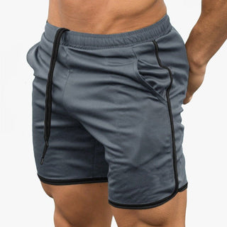 Daniel Sportliche Shorts mit Kordelzug - Shorts - Grau - Müller Mode
