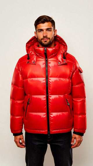 Eirik - Puffjacke - Warme Herrenjacke - Winterjacken - Schwarz - Müller Mode