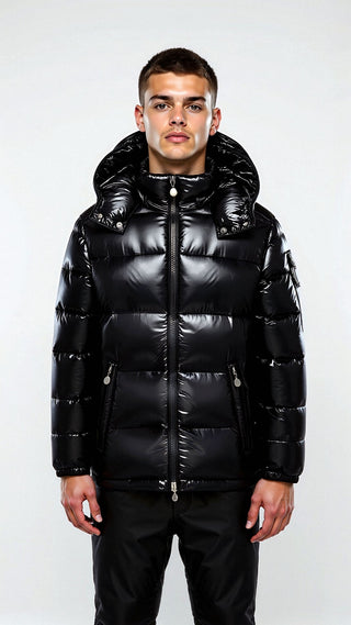 Eirik - Puffjacke - Warme Herrenjacke - Winterjacken - Schwarz - Müller Mode