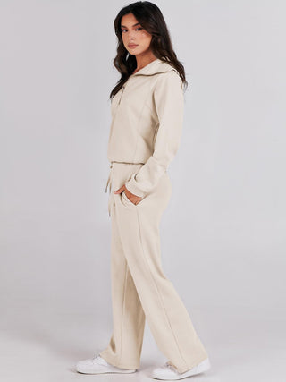 Ellen Pullover und Hosen Set - Sets - Armeegrün - Müller Mode