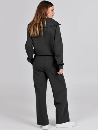 Ellen Pullover und Hosen Set - Sets - Armeegrün - Müller Mode