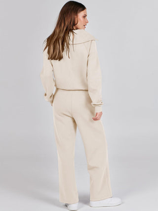 Ellen Pullover und Hosen Set - Sets - Armeegrün - Müller Mode