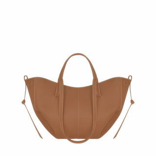 Ellen Strukturierte Tragetasche - Schultertaschen - Braun - Müller Mode