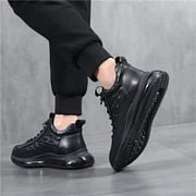Emil - Freizeitschuhe für Herren - Stil und Komfort - Sneakers - Schwarz - Müller Mode