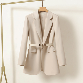 Emily - Schicker Blazer - Leichte Jacken - Off - white - Müller Mode