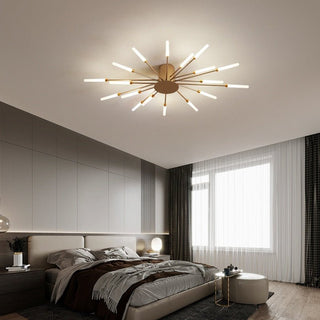 Enigma - Luxuriöse Kronleuchter - Deckenleuchte - Gold - Müller Mode