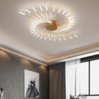 Enigma - Luxuriöse Kronleuchter - Deckenleuchte - Gold - Müller Mode