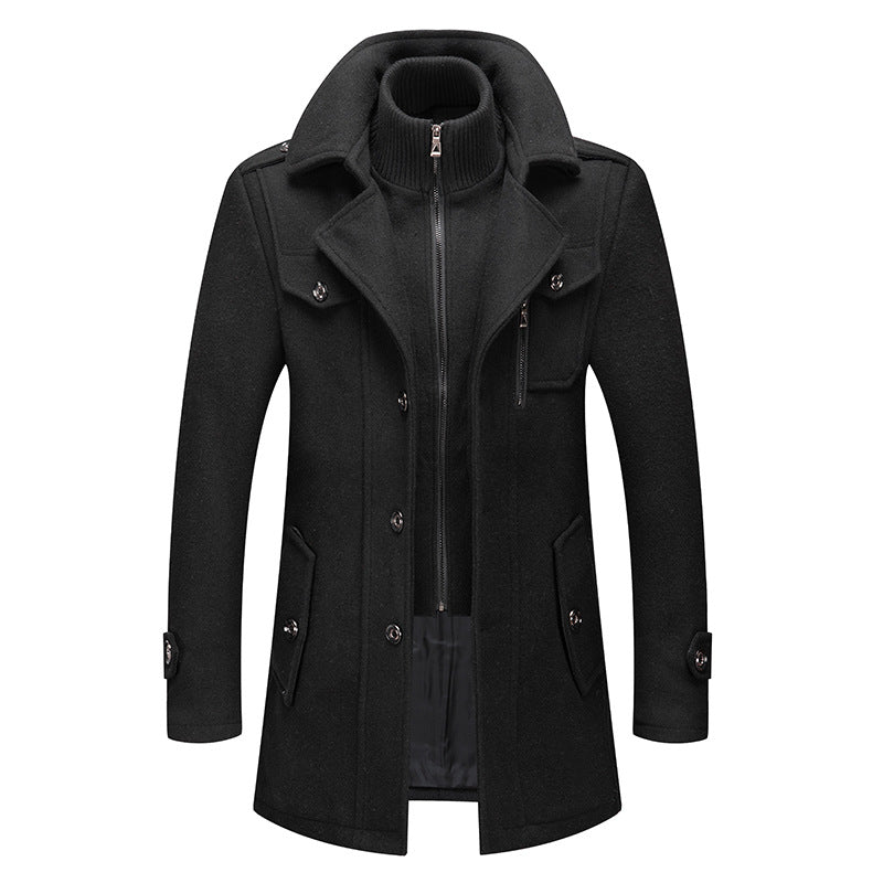 Double-Layer Insulated Coat for Cold Weather Warmth - Photo 2