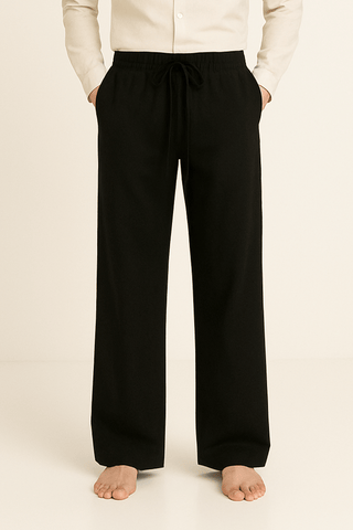 Felix Kordelzughose mit Relaxed Fit - Hosen - Schwarz - Müller Mode