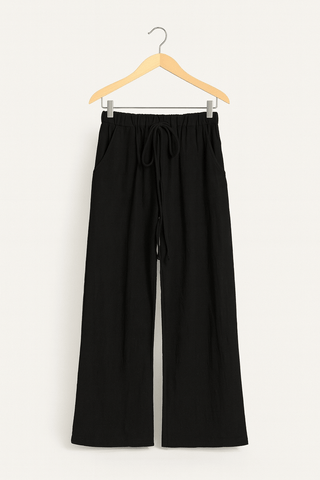 Felix Kordelzughose mit Relaxed Fit - Hosen - Schwarz - Müller Mode